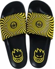 SPITFIRE BIGHEAD SWIRL SLIDE SANDAL 10 BLK/YEL