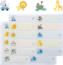 Name Labels for Kids Stuff, 200 PCS Baby Bottle Labels for Daycare, Waterproof,
