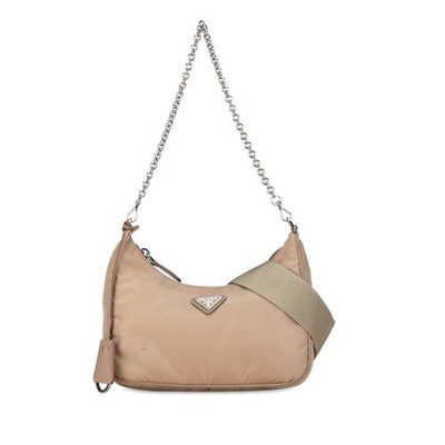 Prada Re Nylon Re Edition 2005  | Pre-Loved | Beige | Authenticated