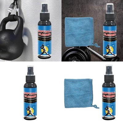 Softball Reinigungsspray, leichtes 100 ml Reinigungsspray für Hanteln und