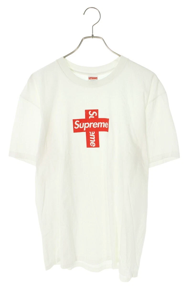 T shirt Supreme 20AW Cross Box Logo Tee Taille L Cross Box Logo T shirt Occasion HJ12