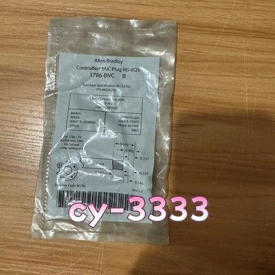 1PC NEW 1786-BNC B Improved Controlnet RG6 Coaxial Connector Fast Shipping *cc