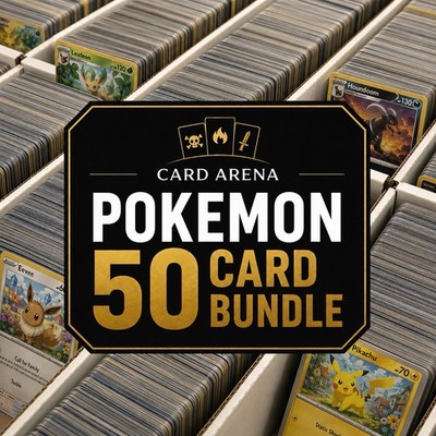 50x Pokemon Karten Konvolut verschiedene offizielle englische Restposten - sparen mit Multibuy