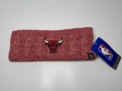 Zephyr Chicago Bulls Headband - Red Knit Adult NBA Licensed New w/ Tags