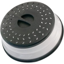 Microwave Splatter Cover 10.5 Inch Dishwasher Safe Plate Cover With Steam Vent