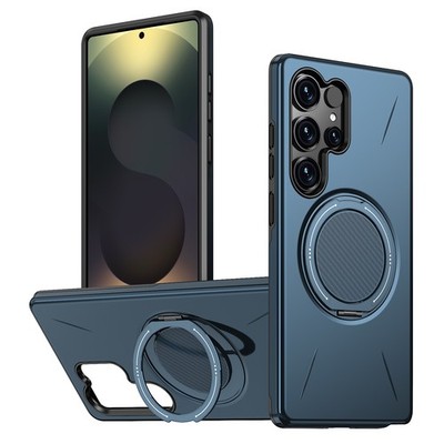 For Samsung Galaxy S26 Ultra S25 S24 FE S23 Shockproof Ring Stand Mag Safe Case