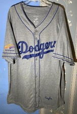 Sandy Koufax #32 Promo Replica Jersey Size XL Los Angeles Dodgers 1963 Gray