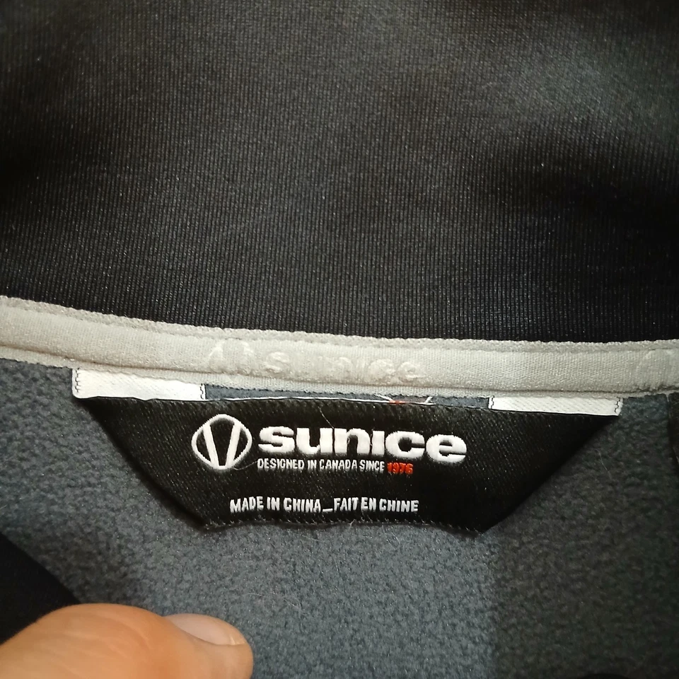 Chaleco de golf Sunice para mujer grande negro cremallera completa softshell Trump National Bedminster Foto 2 de 4