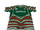 Canterbury Leicester Tigers Rugby Shirt 2XL Tulley Green Player Issue Preloved