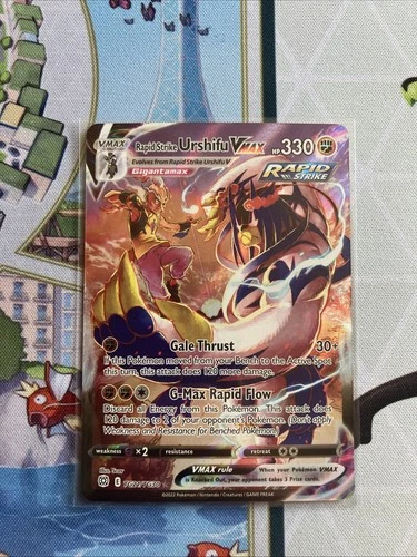 Rapid Strike Urshifu VMAX TG21/TG30 Swsh09: Brilliant Stars Trainer Gallery Holo