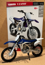 SELF ASSEMBLY LINE MAISTO KIT 1:12 MX MOTOCROSS MODEL YAMAHA YZ450F YZ 450 YZ450
