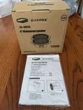 Pair Guzare 4” Waterproof Speakers GS-4001B