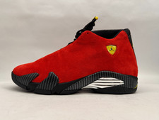 Size 11 Air Jordan 14 Retro Ferrari Challenge Red 654459-670