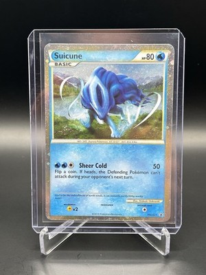 Pokemon TCG Heart Gold & Soul Silver Black Star Promo Suicune HGSS21 Holo LP