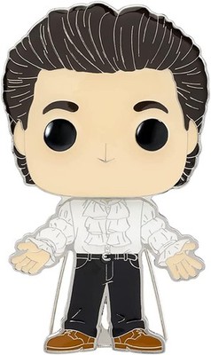 Seinfeld 3 Inch Funko POP Pin | Jerry Puffy Shirt