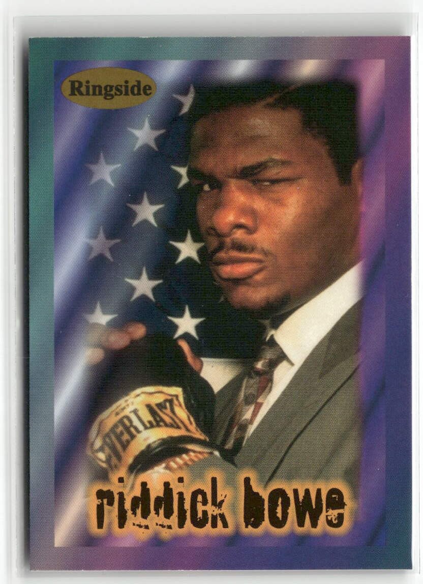1996 Ringside #2 Riddick Bowe ☘️210