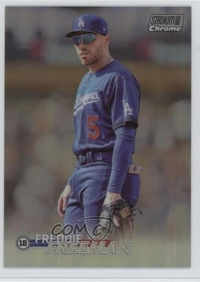 2023 Topps Stadium Club Chrome Refractor Freddie Freeman #217 1o3q