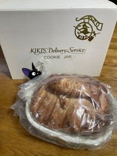 Studio Ghibli Kiki's Delivery Service Herring Pie Cookie Jar New Rare