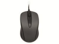 Mediarange Usb-Maus MROS201, 3 Tasten, Schwarz/Grau