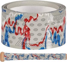 Lizard Skins 1.1mm Bat Grip Baseball Softball Bat Tape Anti-Slip Red White Blue