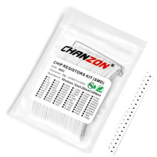 1200Pcs 0603 SMD Resistor Kit 0-10M  Ohm 60 Values 1/10W 0.1W  1 Tolerance Thi