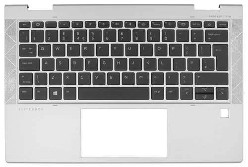 Original UK Keyboard w/ Palmrest Cover for HP x360 EliteBook 830 735 G7 G8 LED