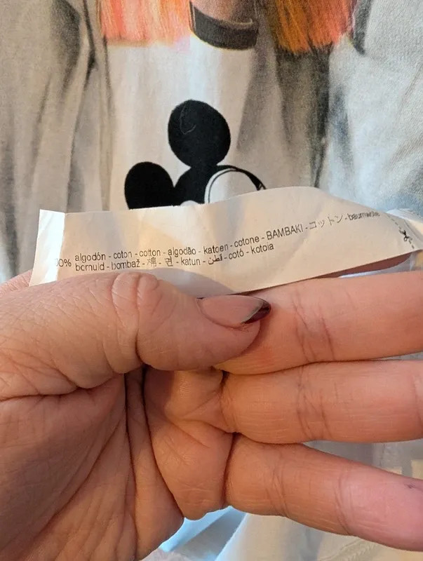 ZARA X Disney Mickey Mouse Oversized T-Shirt Size S image 4