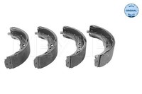 Hinterachse Meyle 214 533 0017 Bremsbackensatz, Feststellbremse FüR CitroËN,Fiat