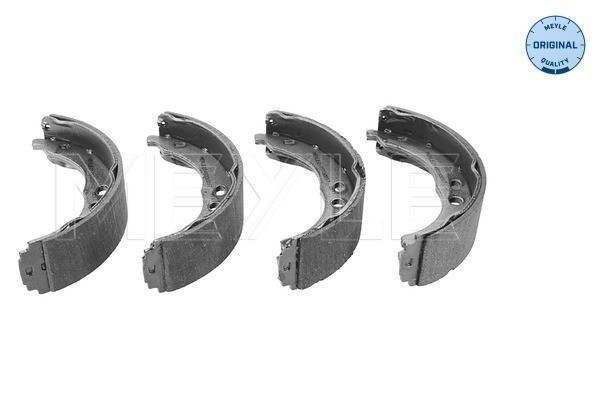 Hinterachse Meyle 214 533 0017 Bremsbackensatz, Feststellbremse FüR CitroËN,Fiat-image