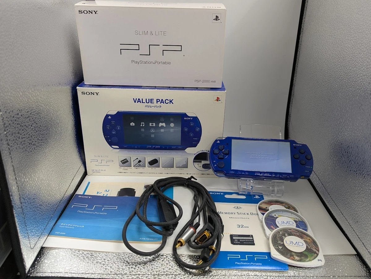 CONSOLE SONY PSP-1000 PlayStation Portable Champagne Gold sans batterie limitée EUR 261,31 - FR