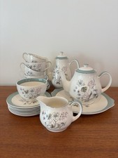 Vintage Midwinter Mayfield Tea/ Coffee Set. Milk, Sugar, Side Plates - Job Lot