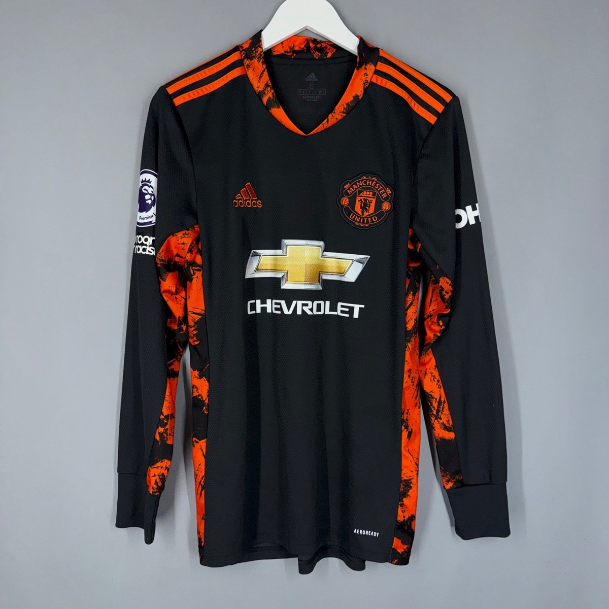 MANCHESTER UNITED 2020 2021 GOALKEEPER SHIRT JERSEY ADIDAS FN2368
