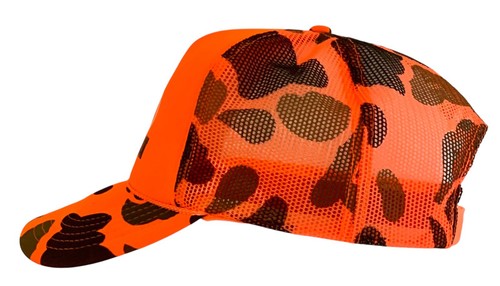 Post Malone Tour Posty Co F-1 Trillion Orange Camo Snapback Trucker Hat - NWOT - Afbeelding 6 van 9