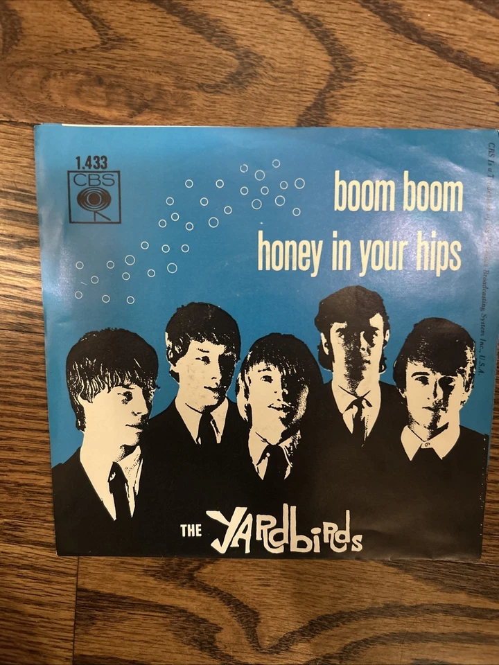 YARDBIRDS Boom Boom-Honey In Your Hips-Holland 7" CBS Orig.1965 1.433 MINT COND - Image 2 of 4