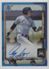 2015 Bowman Chrome Prospects Blue Refractor /150 Casey Soltis #BCAP-CS Auto sh7