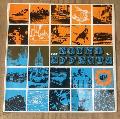 BBC Sound Effects No. 1 Vinyl Record Foley Sample Playback Theatre TV Radio LP