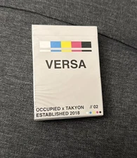 Versa Playing Cards Poker Size Deck USPCC Custom Limited Edition Sealed New
