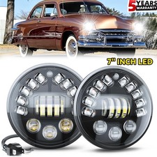 For Nissan Patrol Y60 7 Inch Round Led Headlight 12v High Low Beam Super Bright For Nissan Patrol Y60 7 Inch Round Led Headlight 12v High Low Beam Super Bright