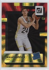 2022 Panini Donruss Rated Rookie Holo Red & Gold Laser Walker Kessler #222 13rg