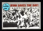 1970 Topps Baseball Card #197 NL Playoff Game 3 Nolan Ryan Saves The Day! VG+