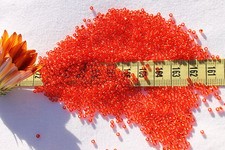 11/0 Toho Seed Beads 203-Silver Lined Lt Siam Ruby/28 grams 25