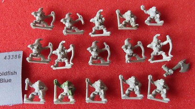 Games Workshop Citadel Warhammer Quest Goblins Archers Spearmen Spares Job Lot