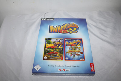 RollerCoaster Tycoon 2: Time Twister und Wacky Worlds Pack (PC, 2003)