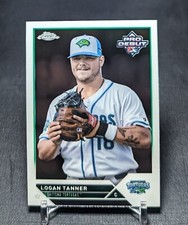 Logan Tanner Chrome Prospect Rookie 2023 Topps Pro Debut Card #PDC-52 Reds
