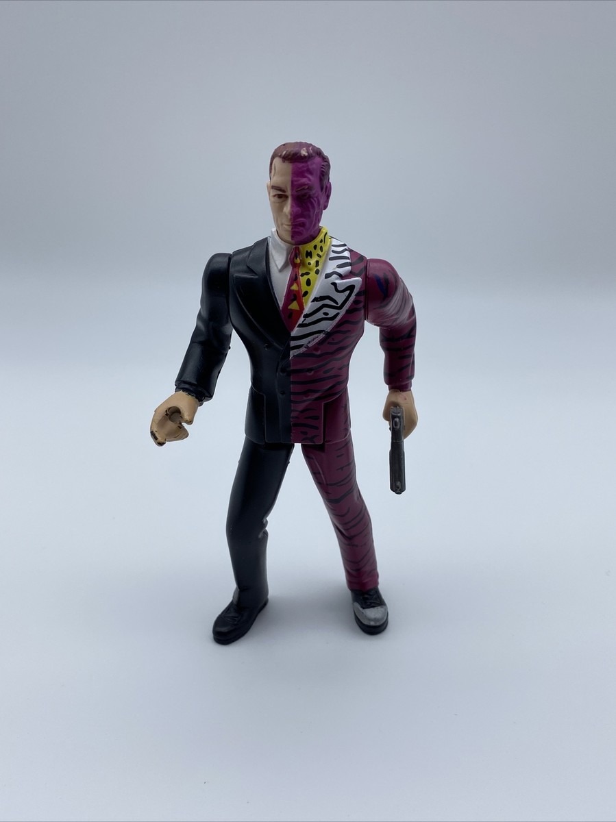 1995 Vintage Kenner Batman Forever Two-Face Toy Action