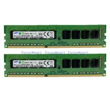 Samsung 16G 2x8GB DDR3 PC3L-12800E 1600MHz 1.35V ECC Unbuffered UDIMM Ram for HP