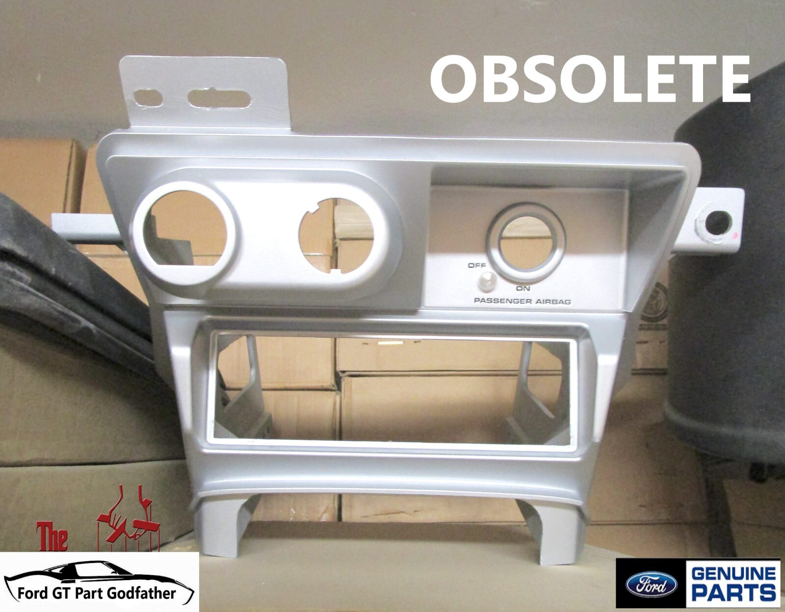 2005,2006 FORD GT SUPERCAR UPPER CONSOLE 05/06 OBSOLETE 4G7Z-6304644-AAA