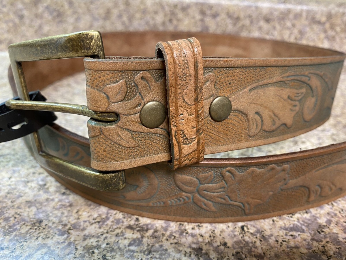 Genuine Leather Belt Size Large Leather Belt: Where Durability Meets Elegance - Popov Leather® main image 4
