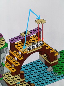 Lego Friends set 41121 Adventure Camp Rafting 99% complete
