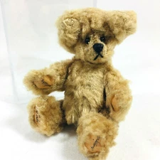 Little Gem Sugar bear miniature teddy 1995 jointed signed limited 3.25" B